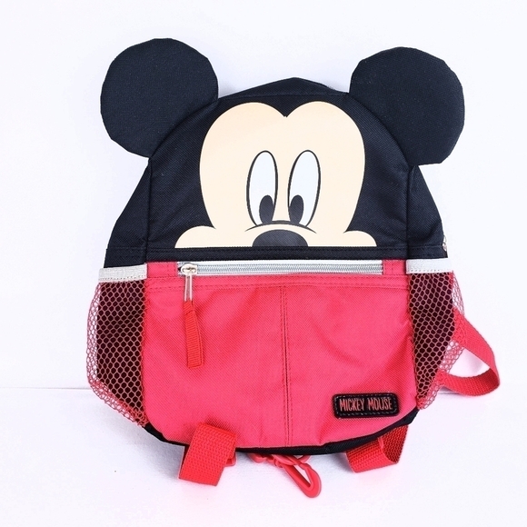 Disney Baby Mickey Mouse Harness Backpack w/Adjustable Straps & Zipper Closure. - Picture 1 of 5